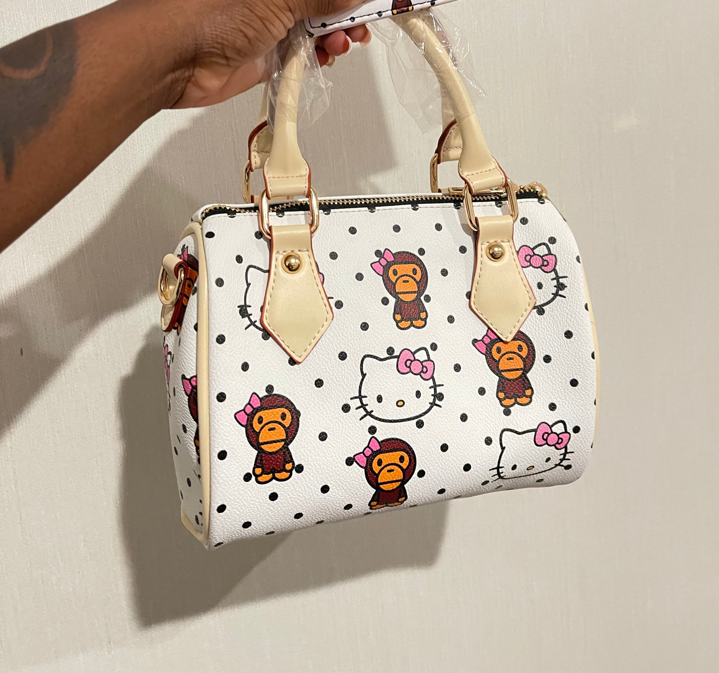 Polka Dot Hk x Milo Pillow Bag