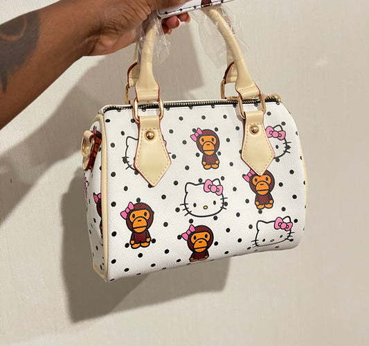 Polka Dot Hk x Milo Pillow Bag