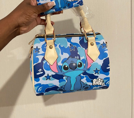 Blue Stitch Bag